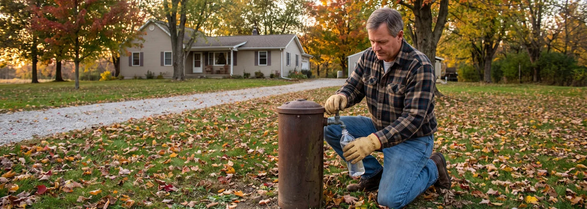 Fall Well Water Testing Checklist Before Winter Hits