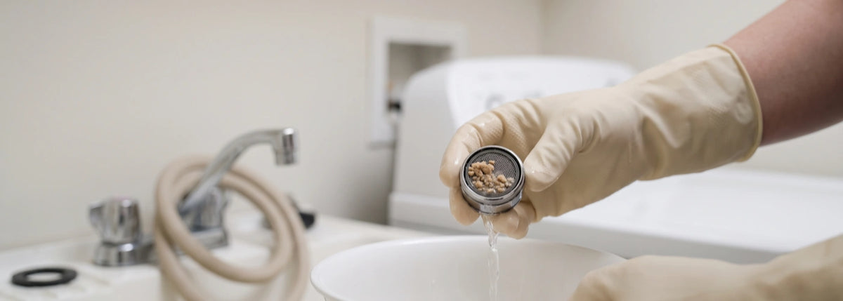 Washing Machine Inlet Screen Clogged? Check Your Water