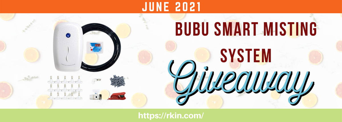 Sorteo del sistema de nebulización inteligente RKIN® BUBU