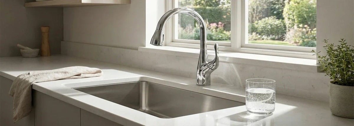 Ablandador de agua vs. filtro de agua: ¿cuál es la diferencia y cuál necesita?