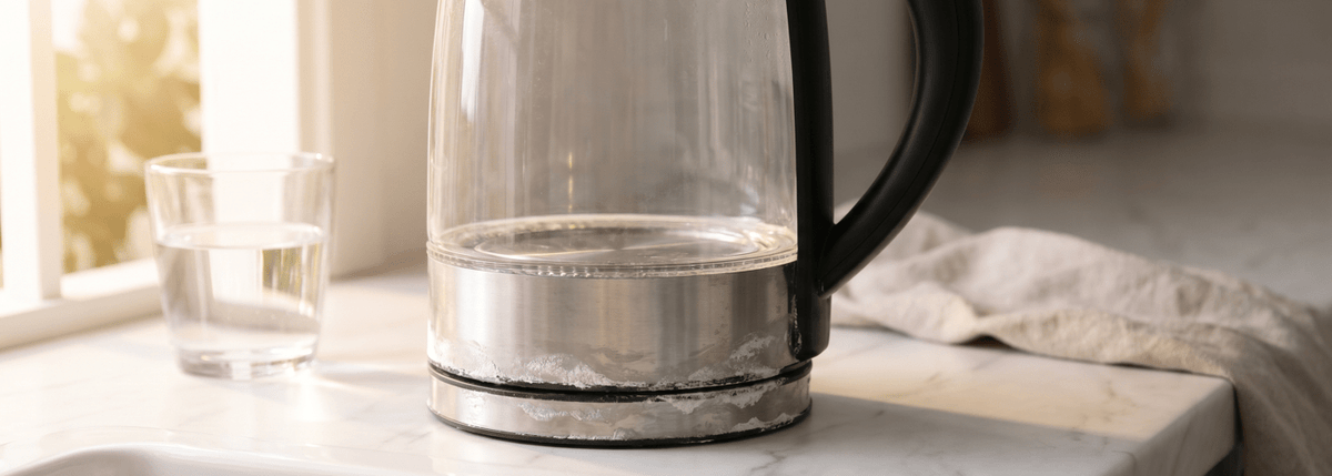 Why Does My Kettle Have White Buildup? Hard Water Explained - RKIN