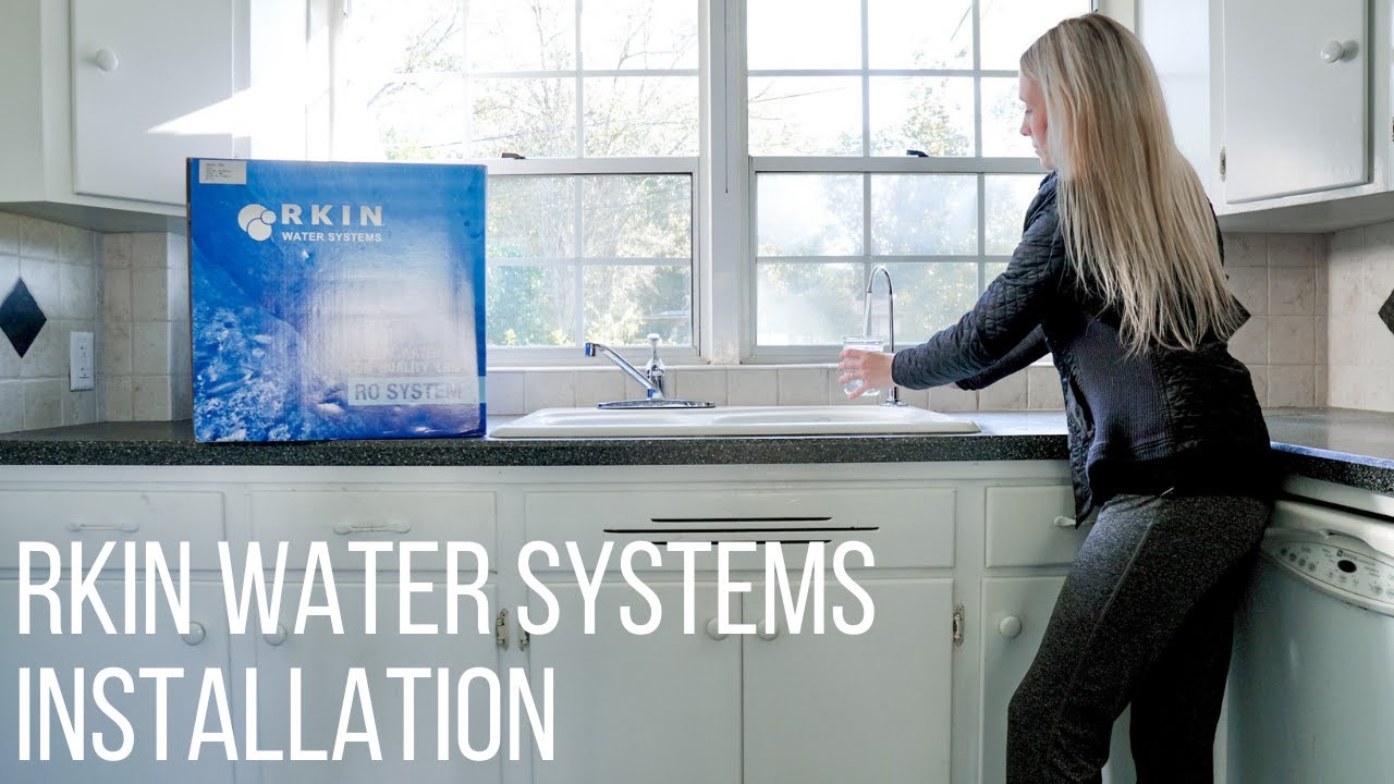 Load video: RKIN Saltless Water Softener Combo Installation Home With Stefani