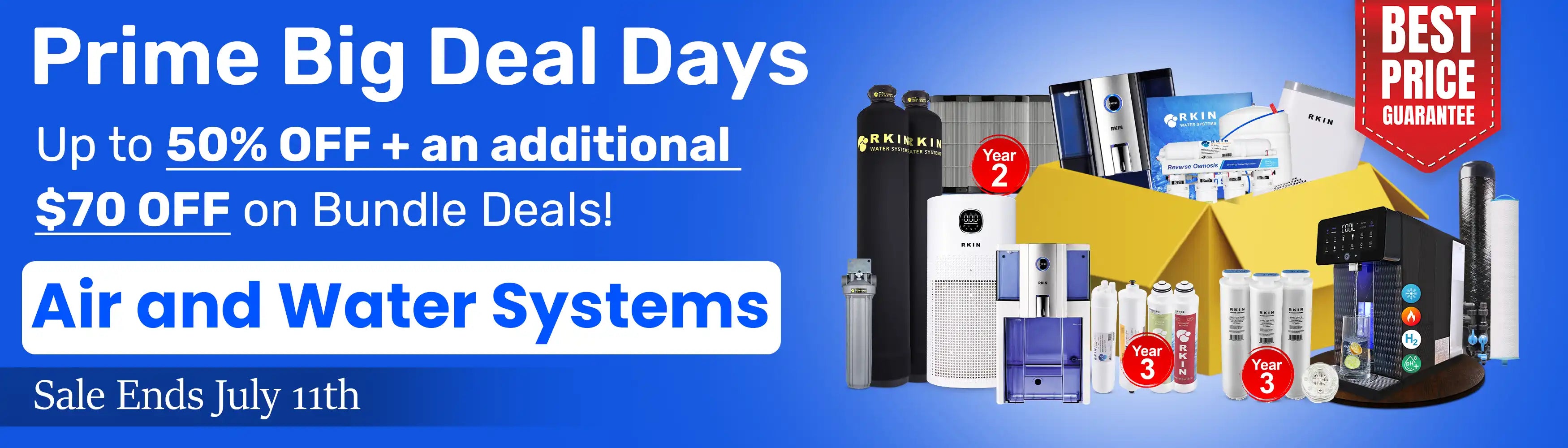 Prime Deal day sale 2025 RKIN up to 50% off + additional bundle deal