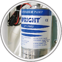 Zero Installation Purifier countertop water system pump