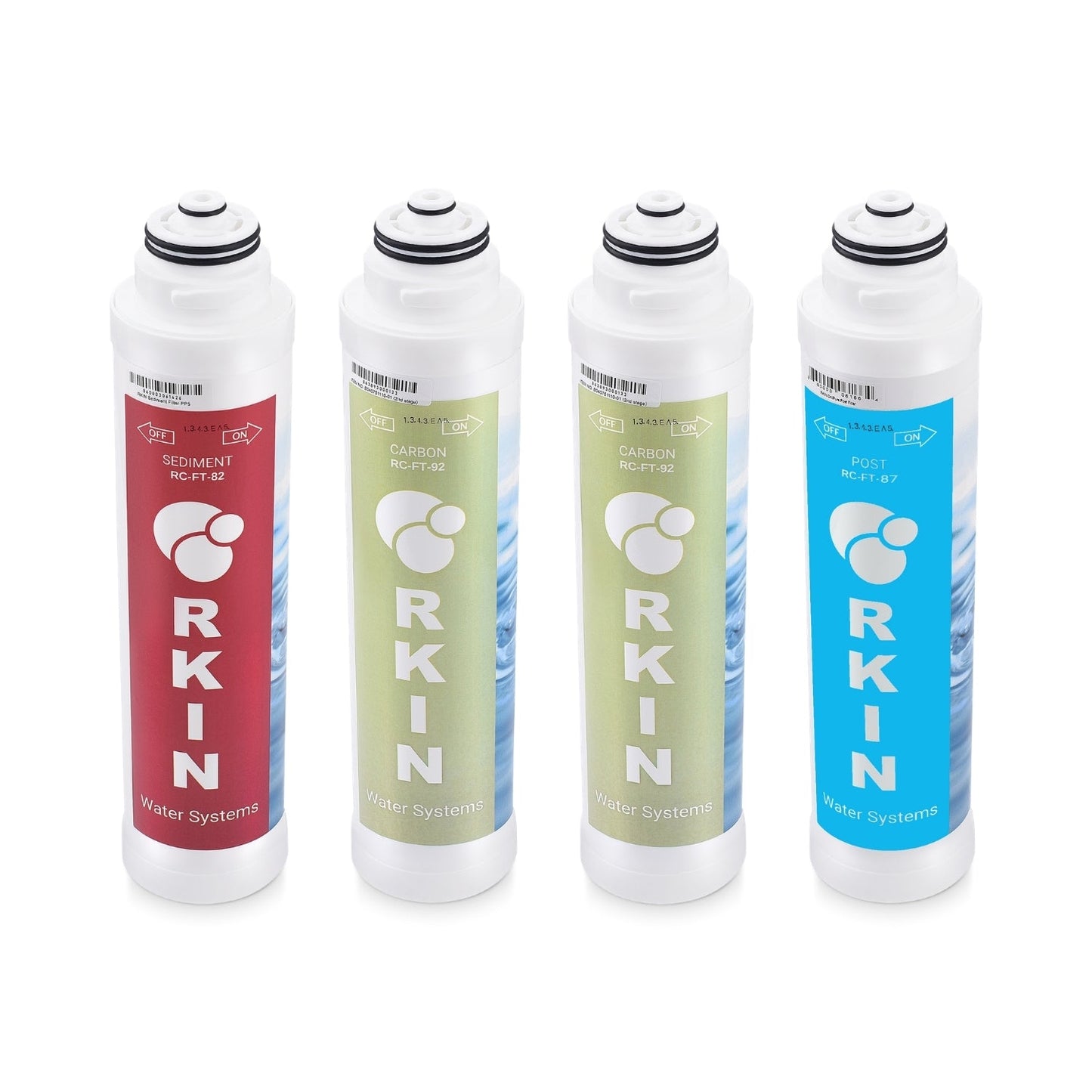 Flash Undersink Reverse Osmosis System Replacement Filters Kit - RKIN