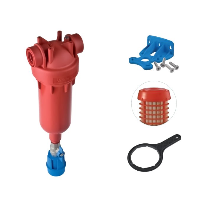 RKIN Dragon HOT Self-Rinsing Spin Down 90 Micron Sediment Filter - RKIN