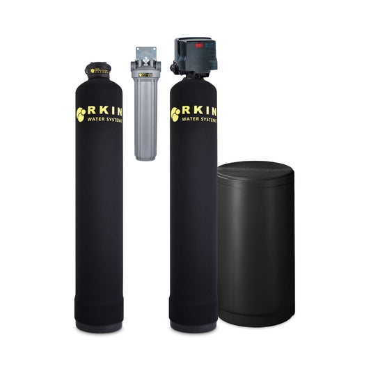 Salt Based Water Softener and Whole House Carbon Filter System - RKIN
