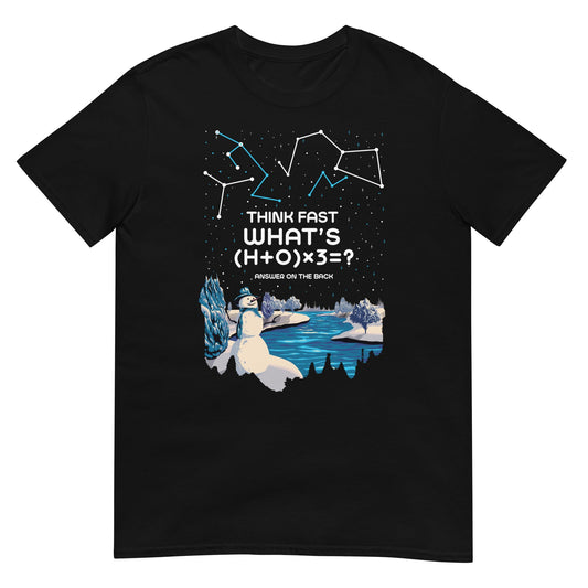 Short-Sleeve Unisex T-Shirt Think Fast #2 - RKIN