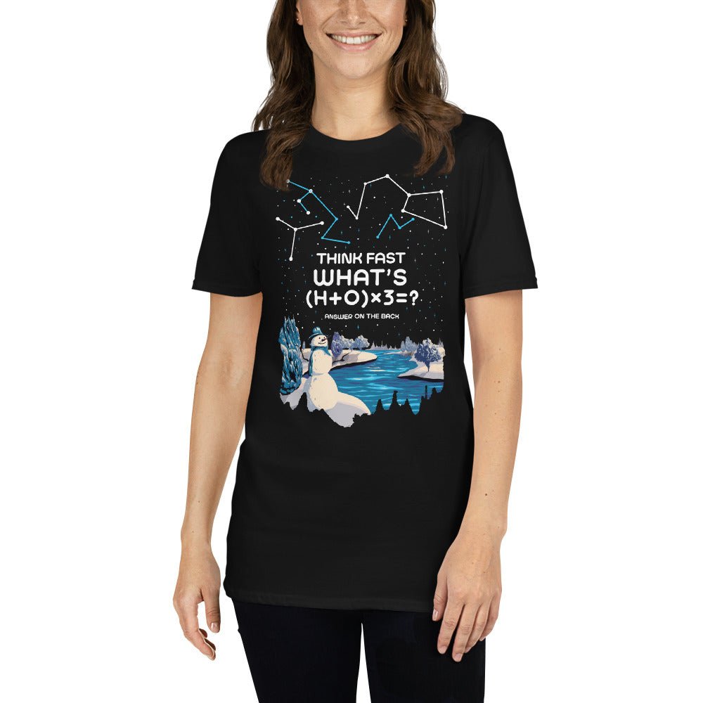 Short-Sleeve Unisex T-Shirt Think Fast #2 - RKIN