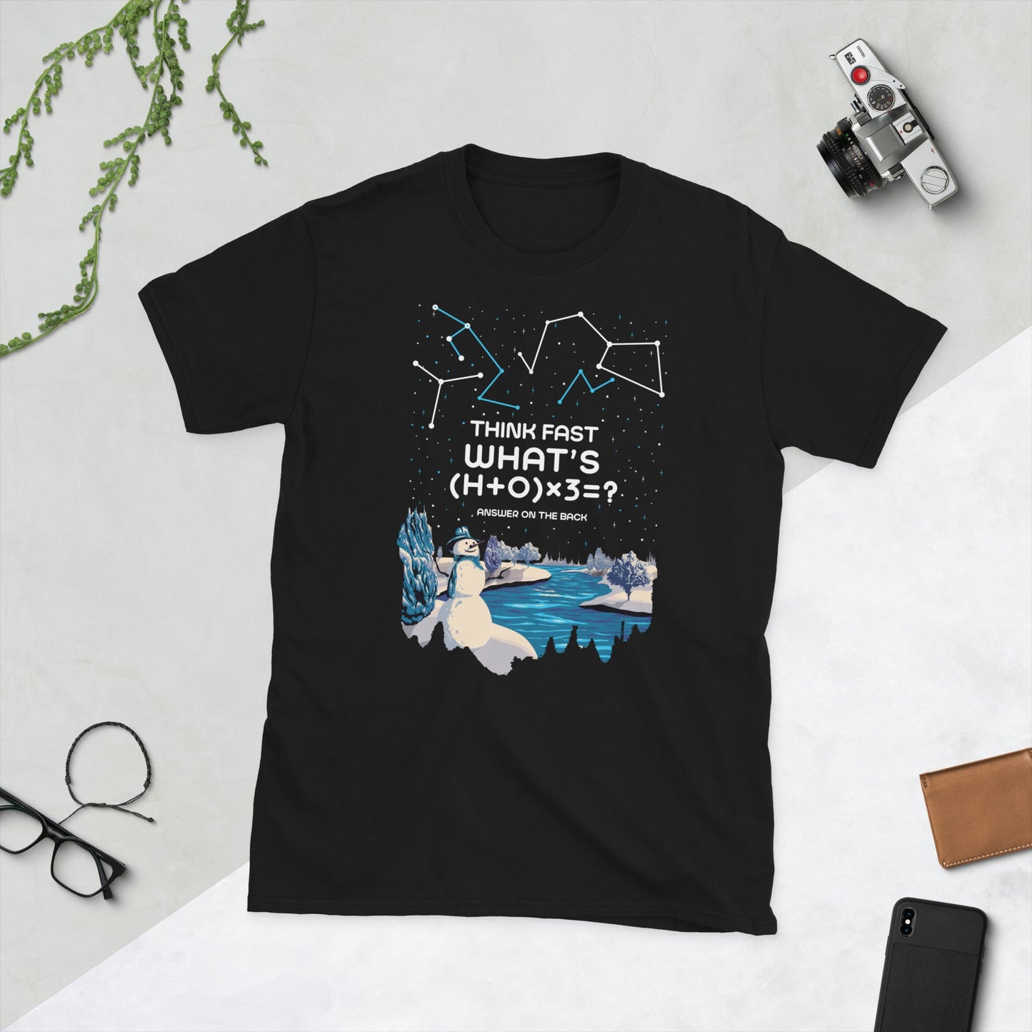 Short-Sleeve Unisex T-Shirt Think Fast #2 - RKIN