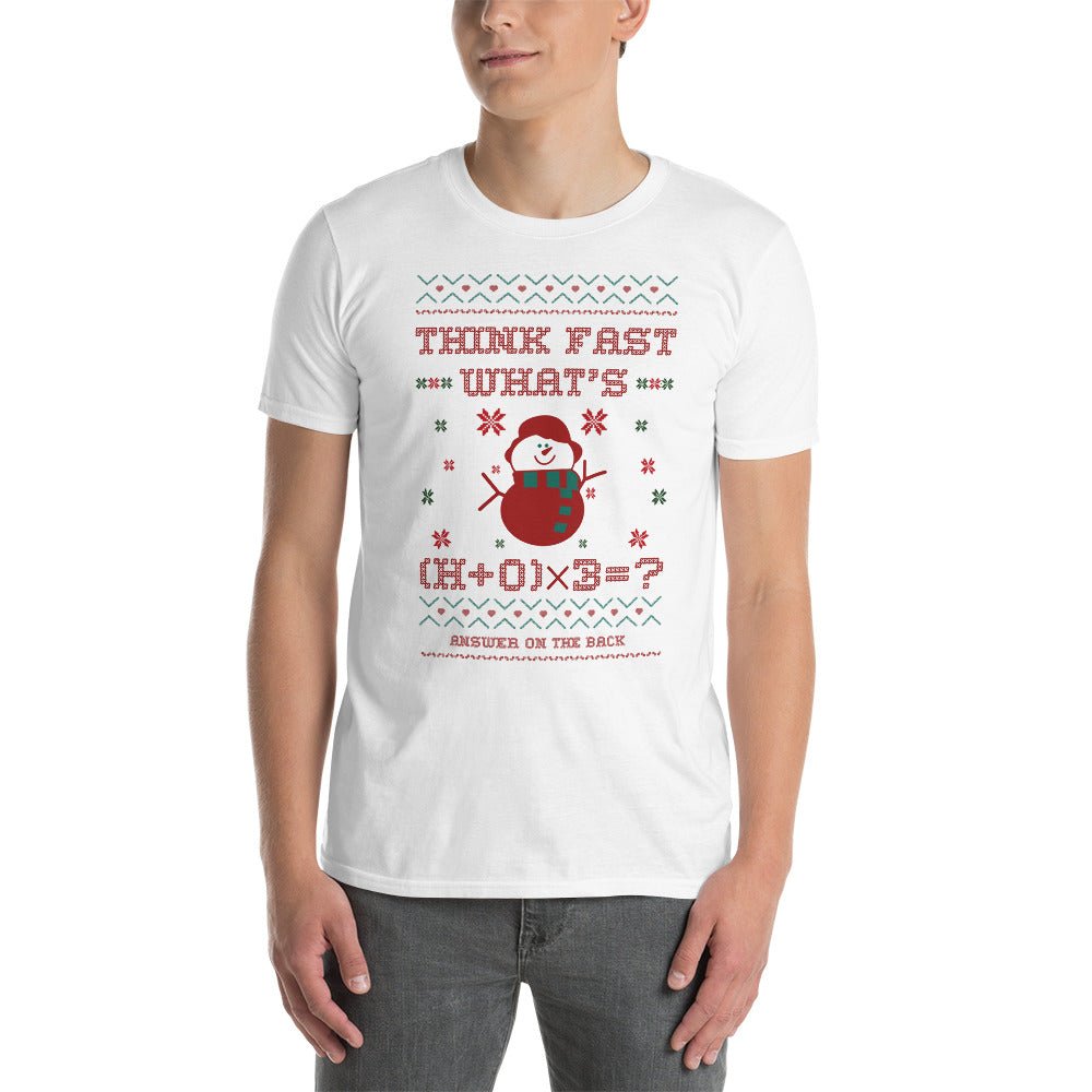 Short-Sleeve Unisex T-Shirt Think Fast #3 - RKIN