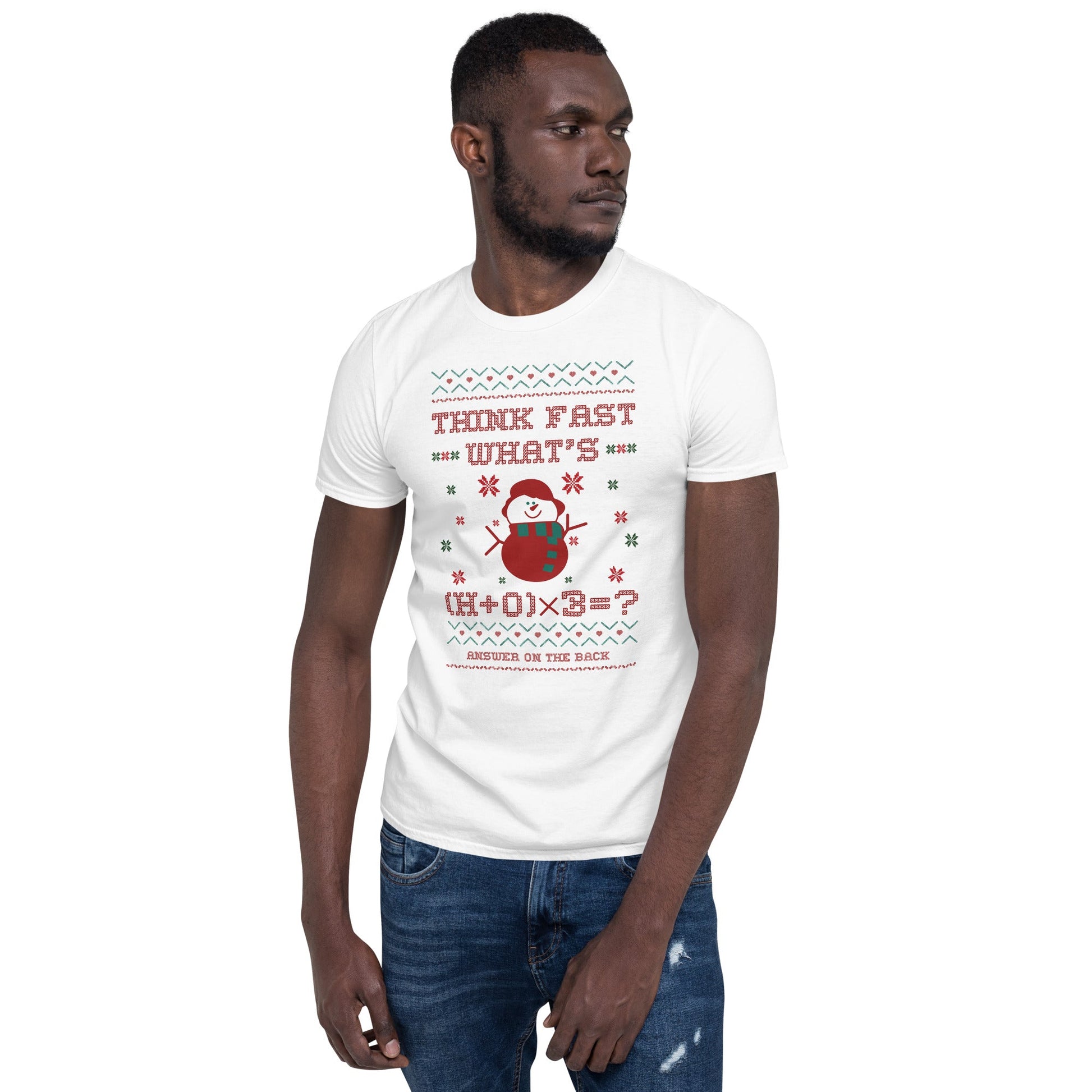 Short-Sleeve Unisex T-Shirt Think Fast #3 - RKIN
