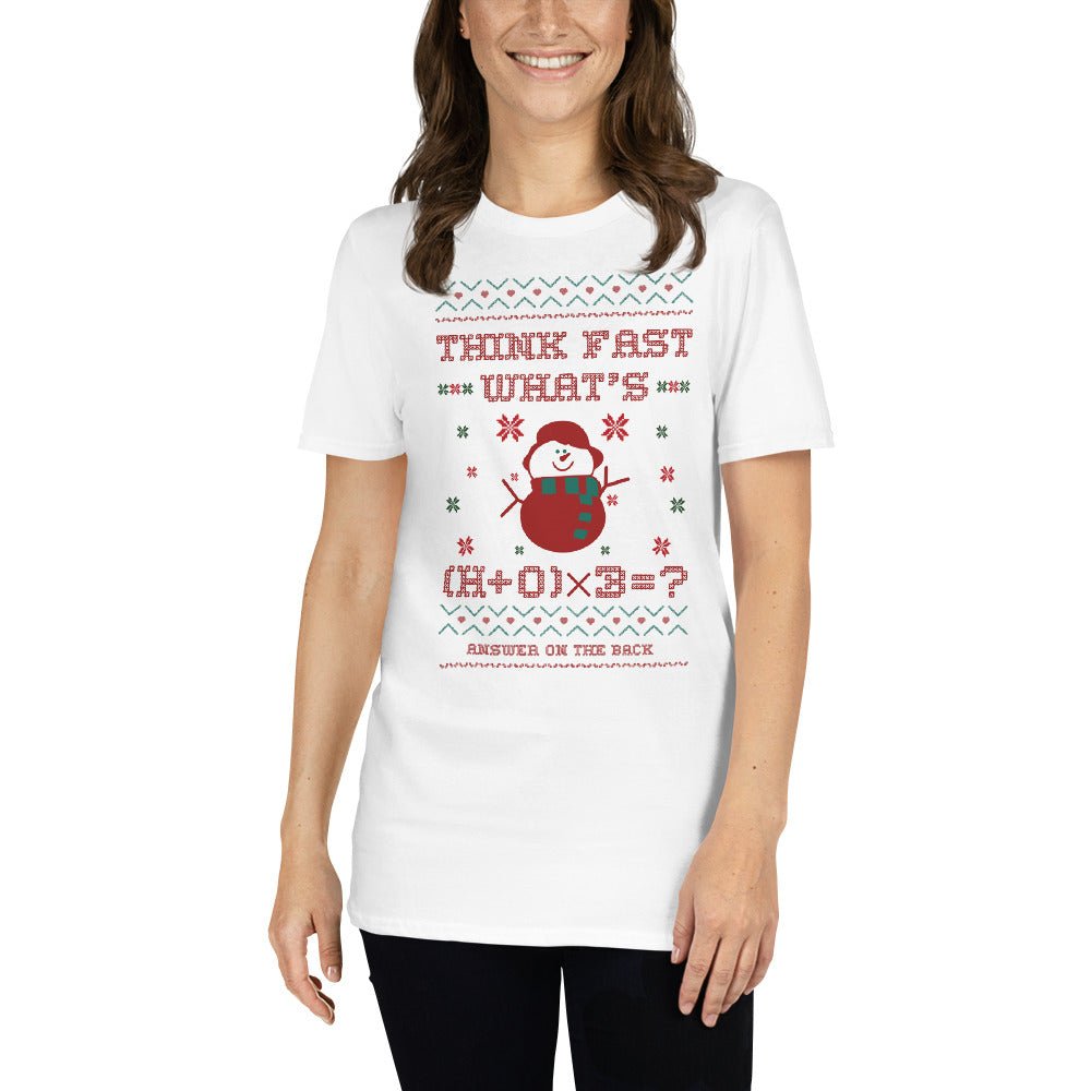 Short-Sleeve Unisex T-Shirt Think Fast #3 - RKIN