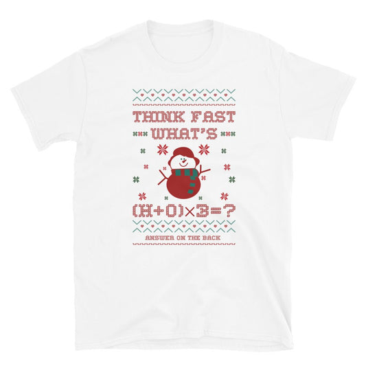 Short-Sleeve Unisex T-Shirt Think Fast #3 - RKIN