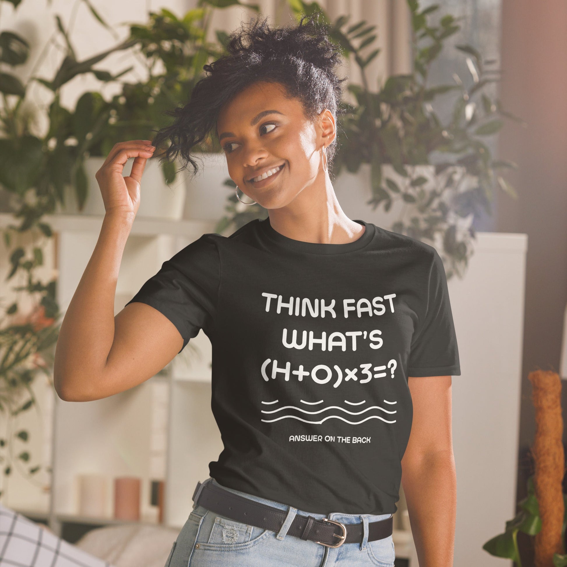 Short-Sleeve Unisex T-Shirt Think Fast #4 - RKIN