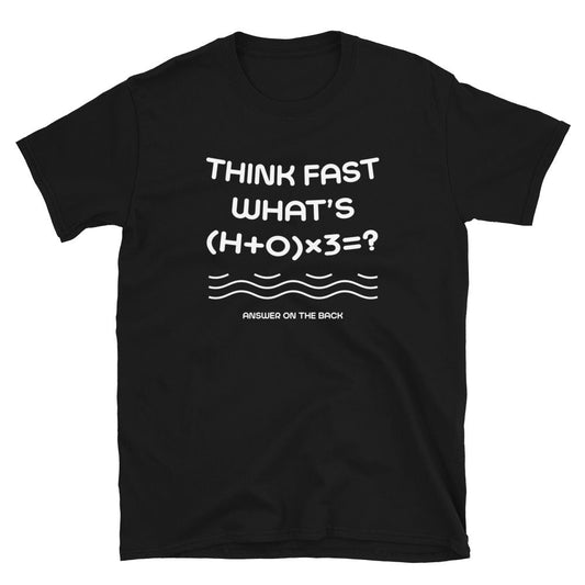 Short-Sleeve Unisex T-Shirt Think Fast #4 - RKIN