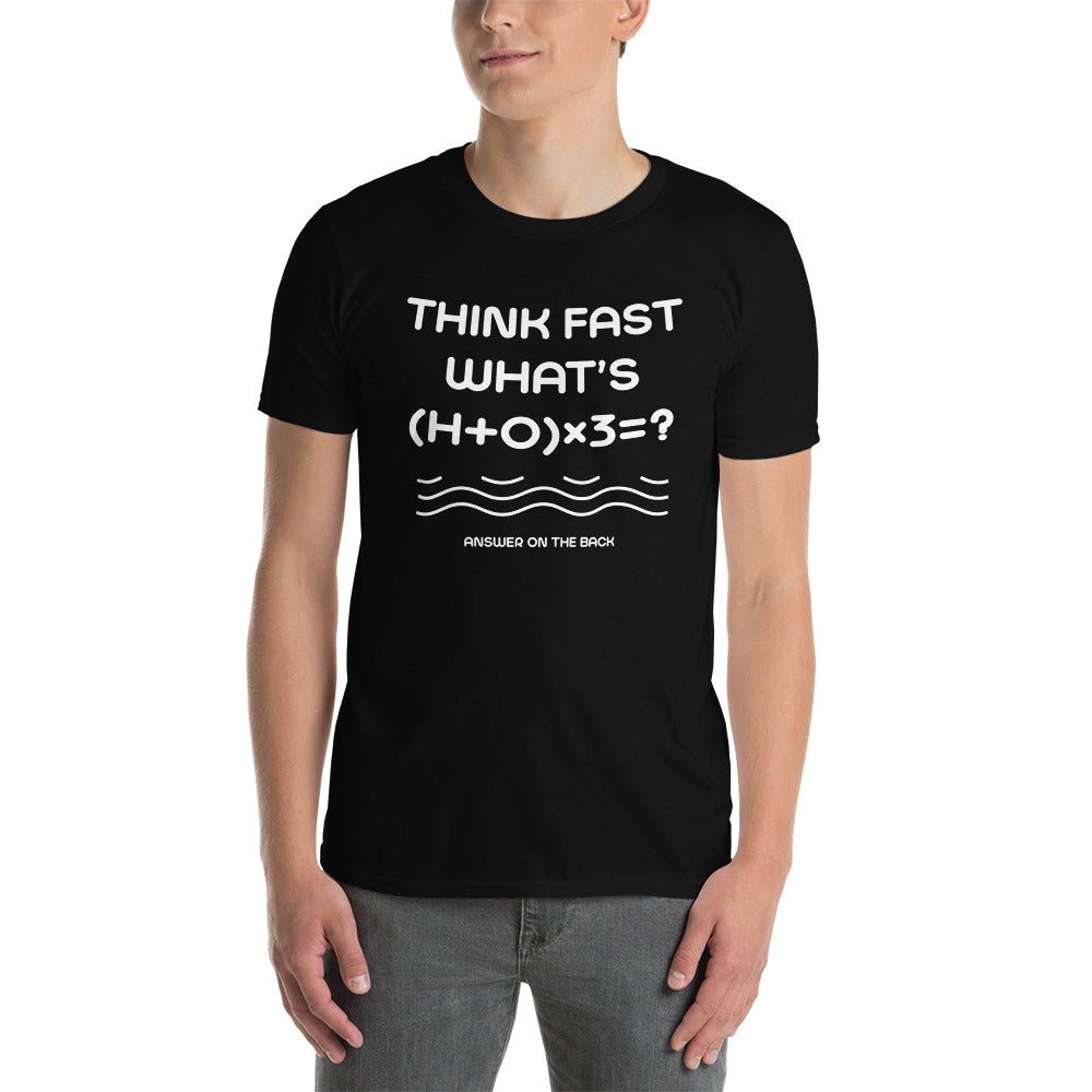 Short-Sleeve Unisex T-Shirt Think Fast #4 - RKIN