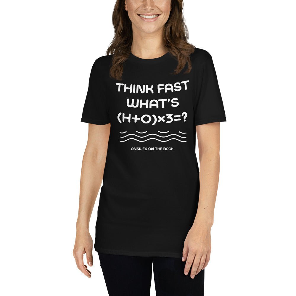 Short-Sleeve Unisex T-Shirt Think Fast #4 - RKIN