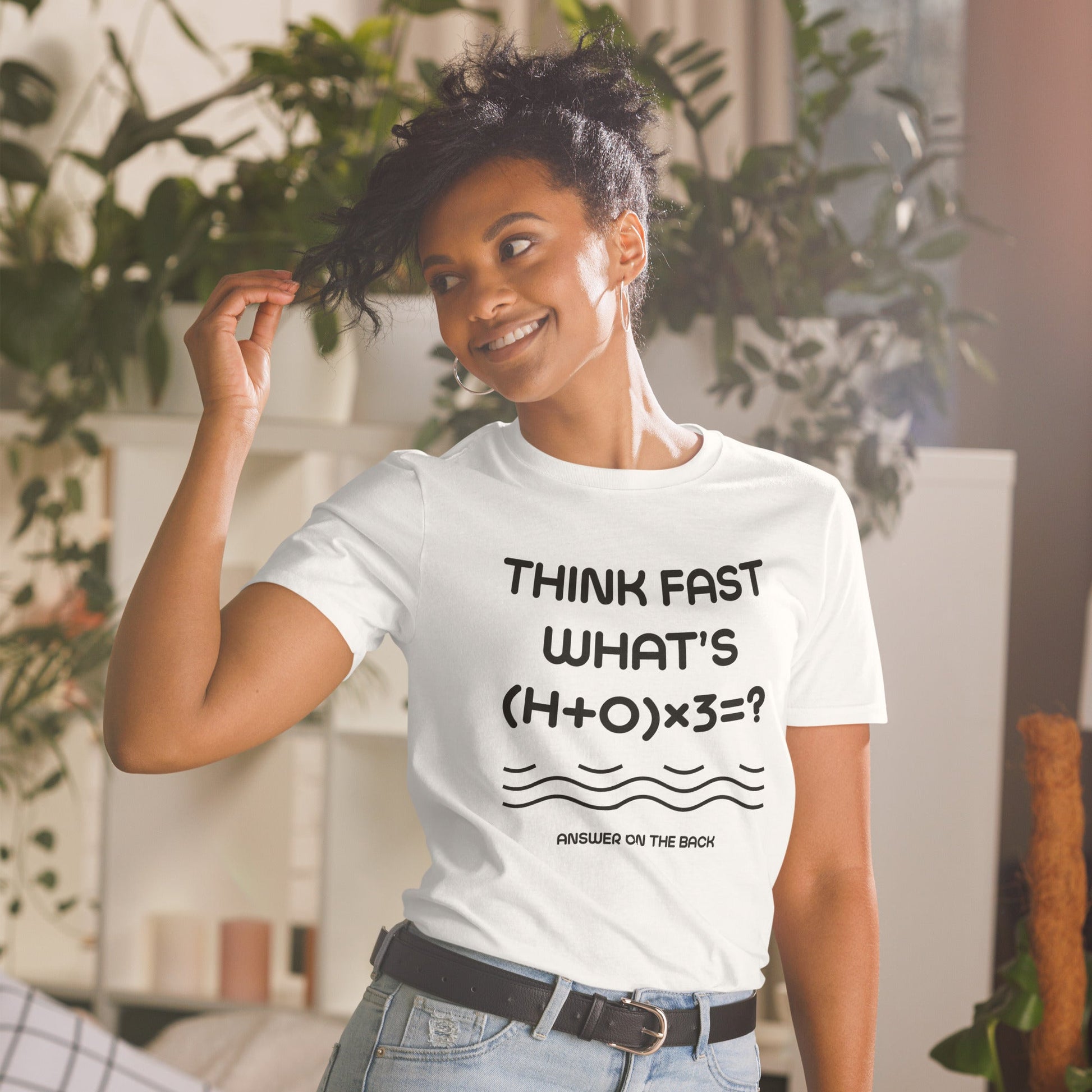 Short-Sleeve Unisex T-Shirt Think Fast #5 - RKIN