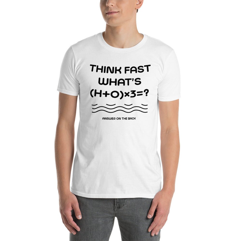 Short-Sleeve Unisex T-Shirt Think Fast #5 - RKIN