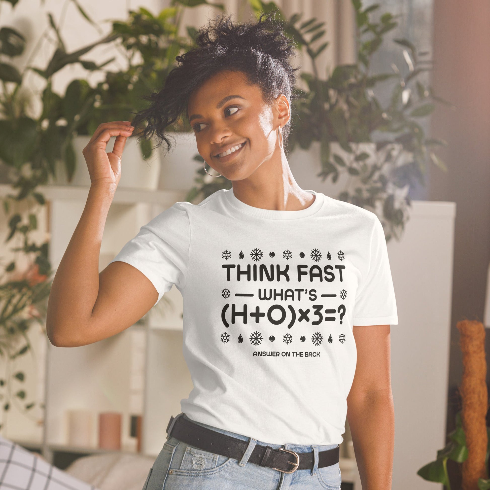 Short-Sleeve Unisex T-Shirt Think Fast #7 - RKIN