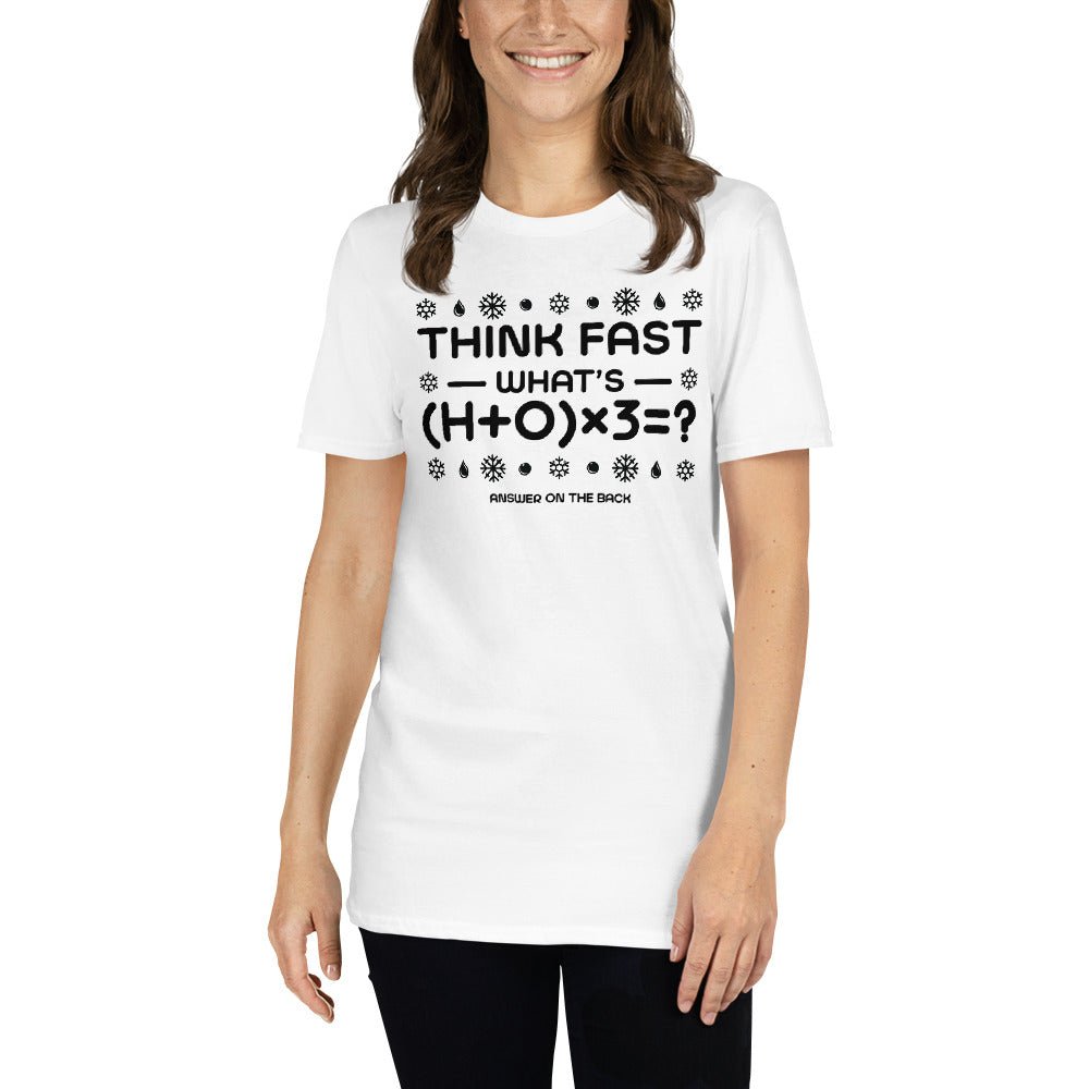 Short-Sleeve Unisex T-Shirt Think Fast #7 - RKIN