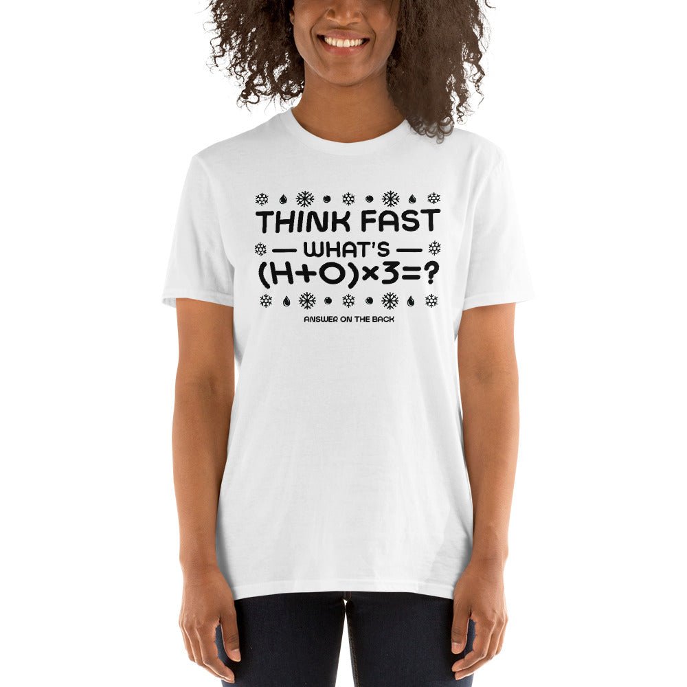 Short-Sleeve Unisex T-Shirt Think Fast #7 - RKIN