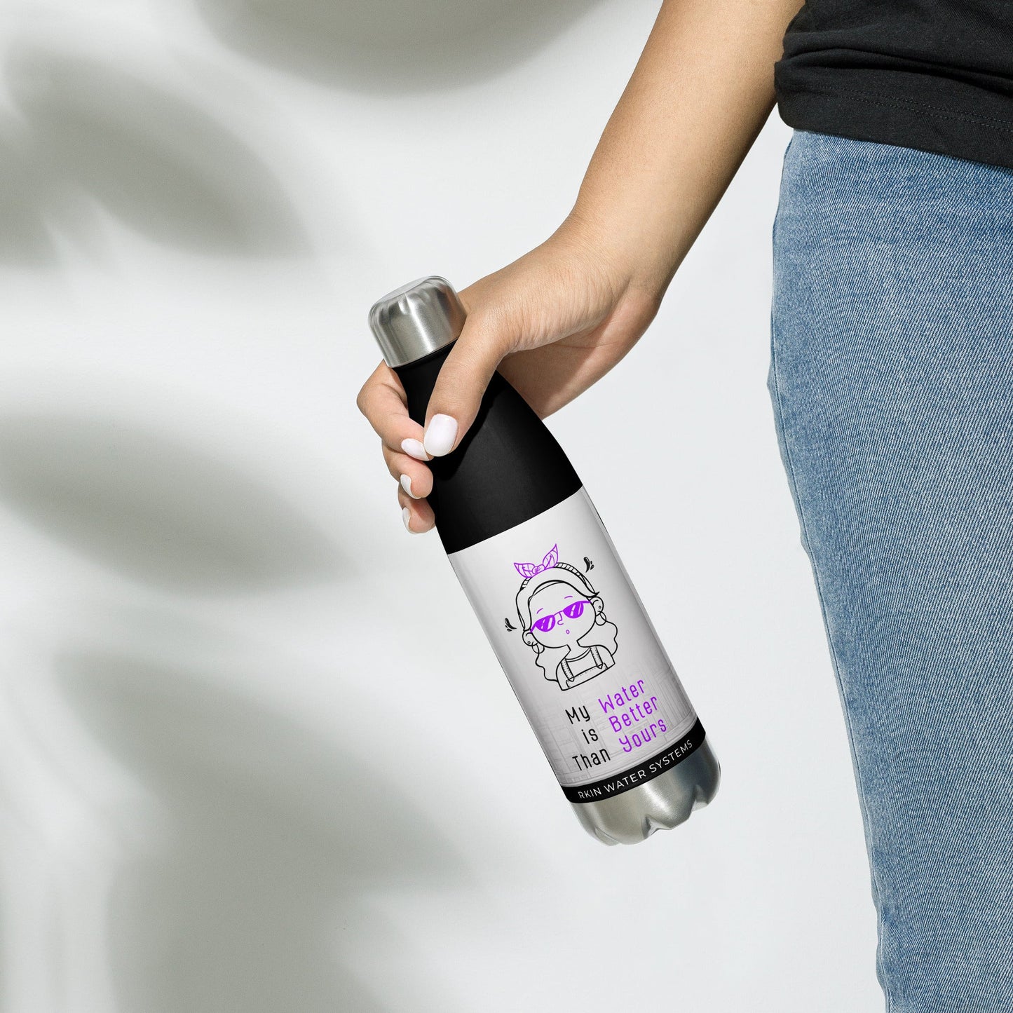 Stainless steel water bottle #1 - RKIN