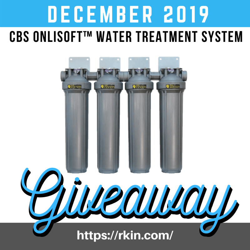 CBS Onlisoft™ Water Treatment System Christmas Giveaway - RKIN