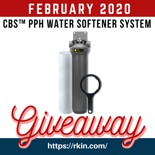 CBS™ PPH Salt-Free Whole House Water Softener System Giveaway - RKIN