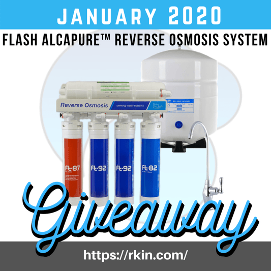 Flash AlcaPure™ Reverse Osmosis System New Year, New You Giveaway - RKIN