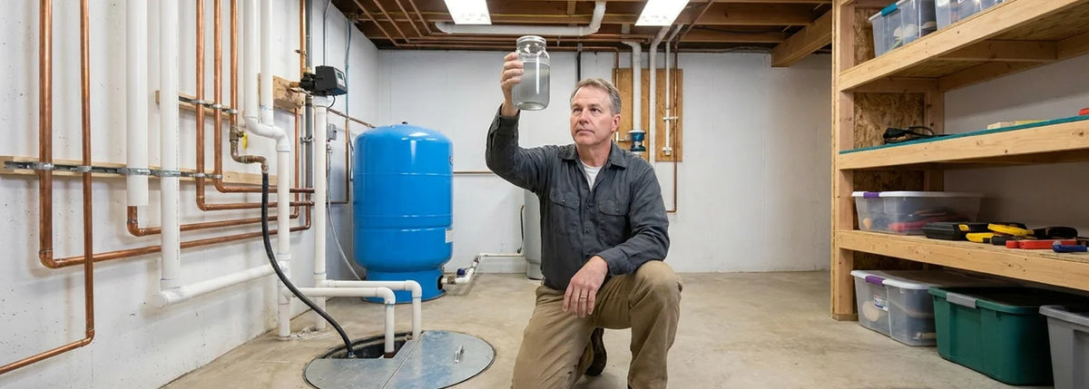 Dirty Water After Well Filter Backwash: What It Means