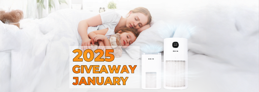 RKINⓇ January 2025 HEPA 14 Air Purifier – Breathe Cleaner, Healthier Air with UV, Carbon & Ion Technology Giveaway