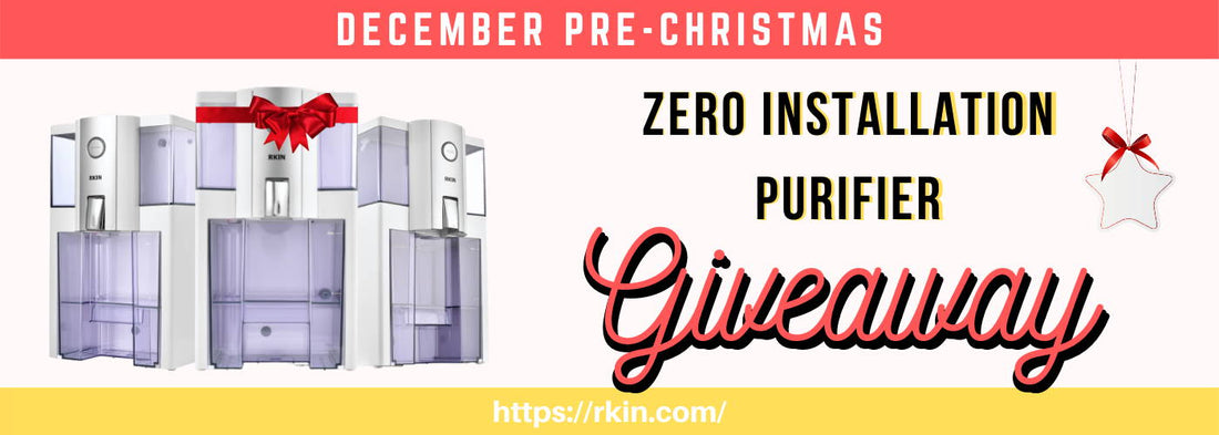 Pre-Christmas Zero Installation Purifier Giveaway Bonanza 2 of 3 - RKIN