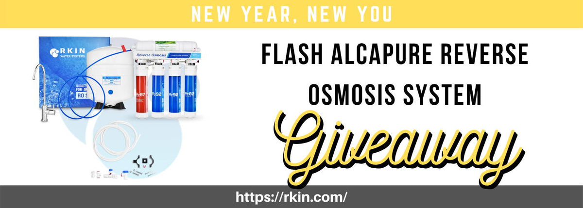 RKIN® New Year, New You Reverse Osmosis Water Filter Giveaway