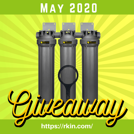 RKIN Salt-Free Water Softener with Dual Carbon Filtration Giveaway - RKIN