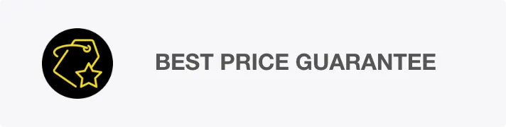 100% BEST PRICE GUARANTEE