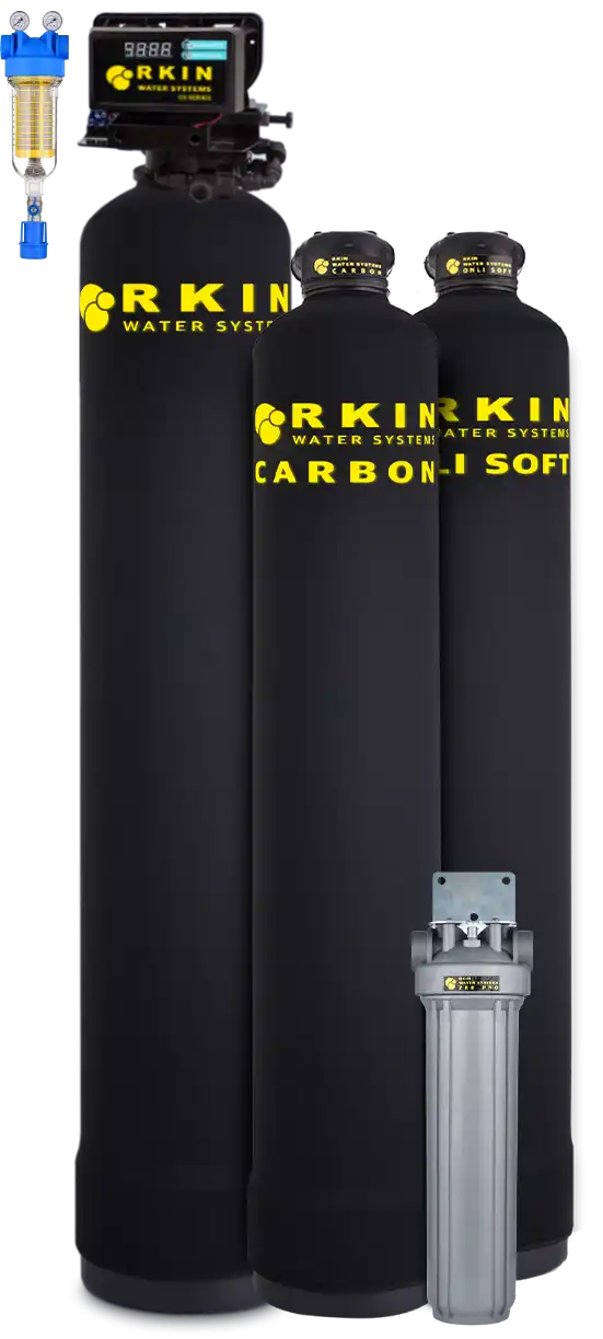 Advanced Salt-Free Water Conditioner and Well Water Filter Combo