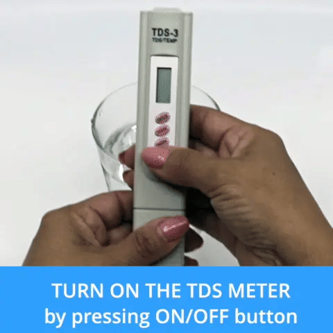 How to use a TDS Meter by RKIN