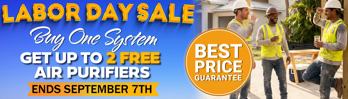 Labor day sale is live buy one get up to 2 free air purifiers RKIN sale 2026