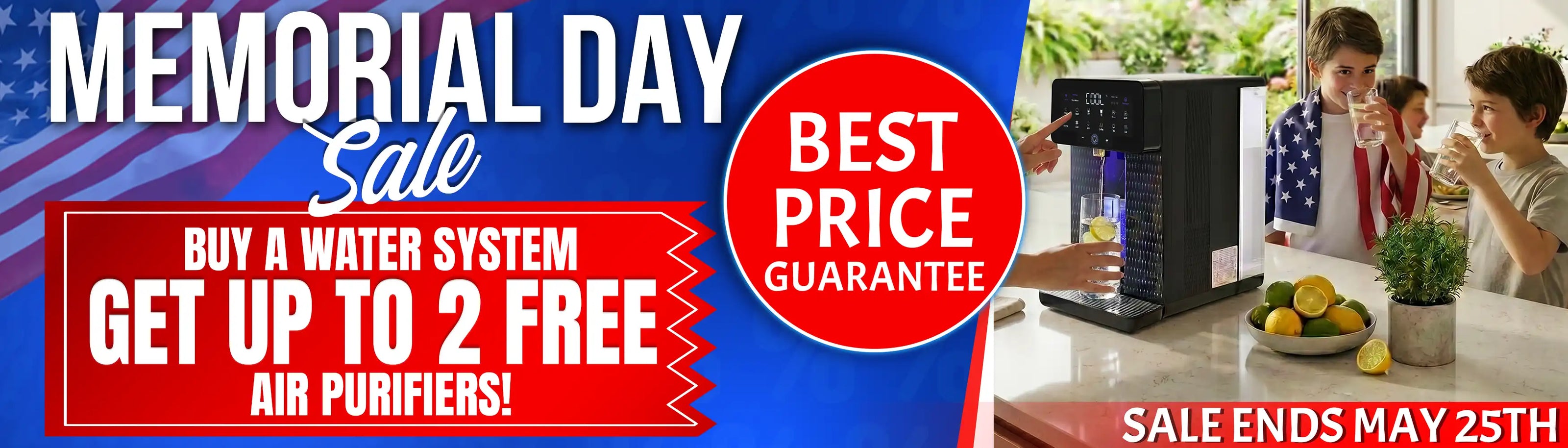 Memorial day sale 2026 RKIN Buy a System Get Up To 2 Air Purifiers