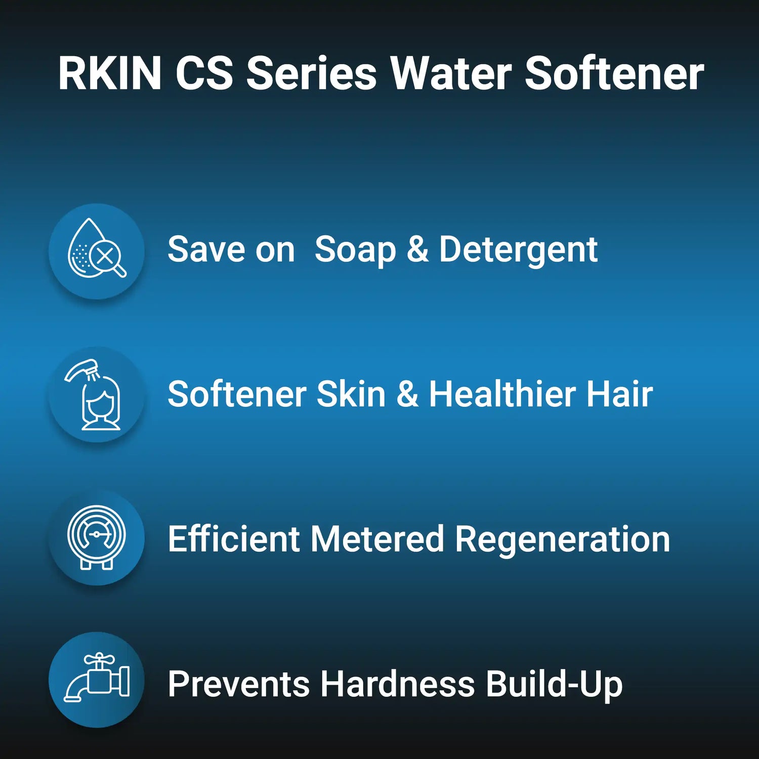 RKIN Salt-Based Water Softener Benefits