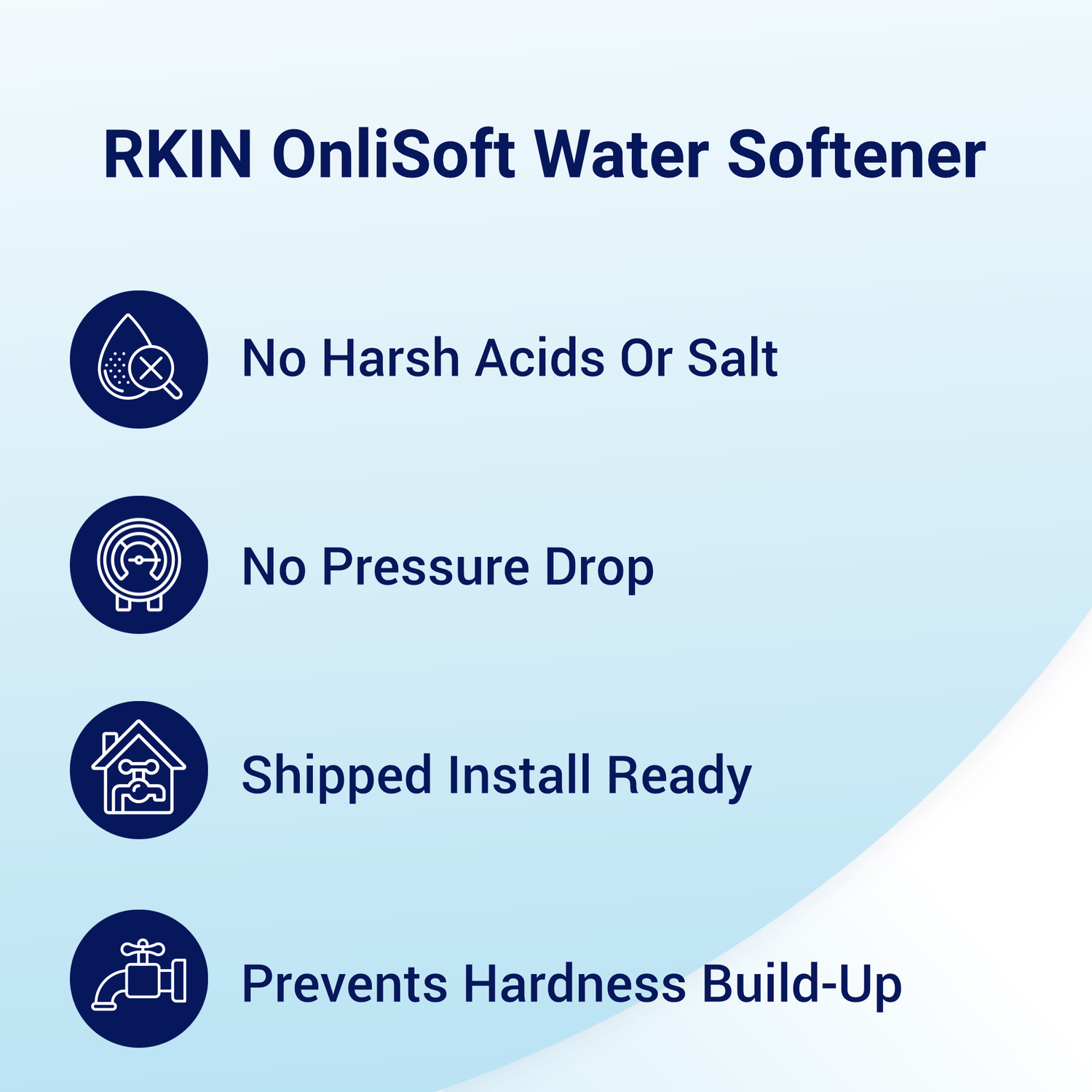 RKIN Salt-Free Water Softener Benefits