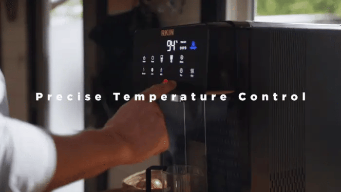 U1 water filter customizable temperature