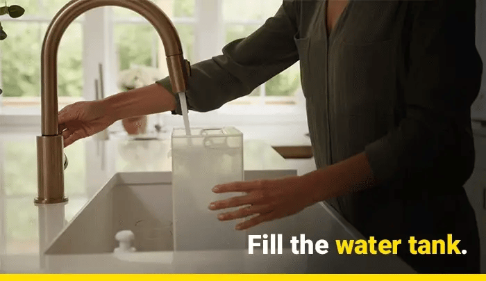 U1 water filter fill water tank