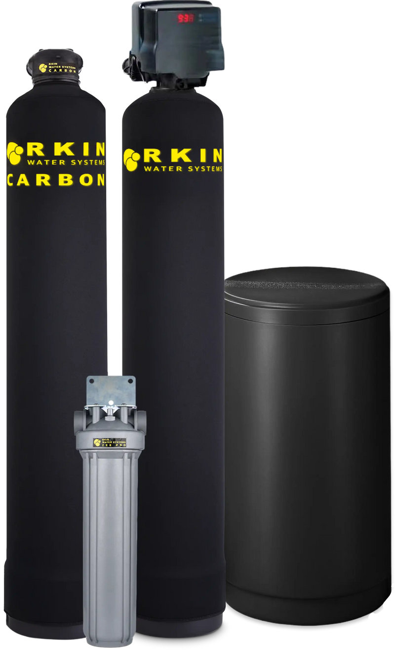 Water Softener and Whole House Carbon Filter System