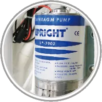 Zero Installation Purifier countertop water system pump