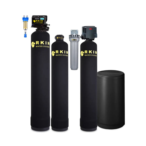 Advanced Water Softener and Well Water Filter Combo - RKIN
