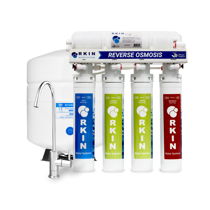 Flash Undersink Reverse Osmosis System with Chrome Lead-Free Faucet