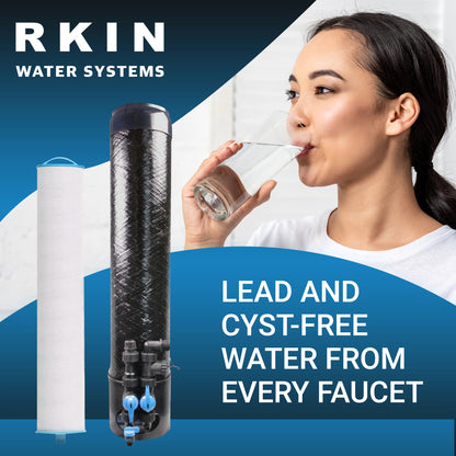 OP1L Certified Whole House Lead, Cyst, PFOA, and PFOS Water Filter System - RKIN